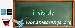 WordMeaning blackboard for invisibly